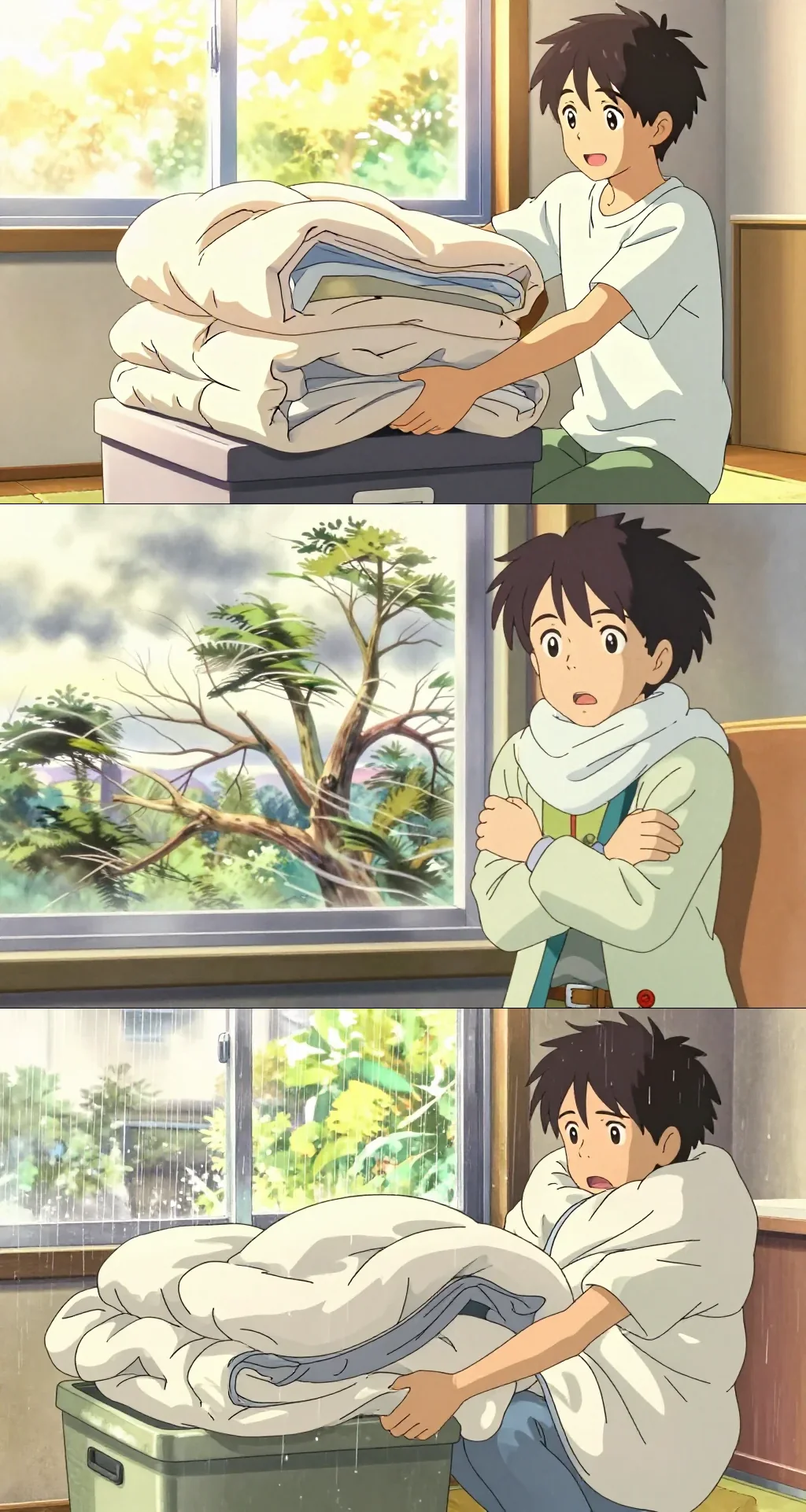 棉被先別收!開工週降溫 大雨狂炸近全台 - 東森新聞