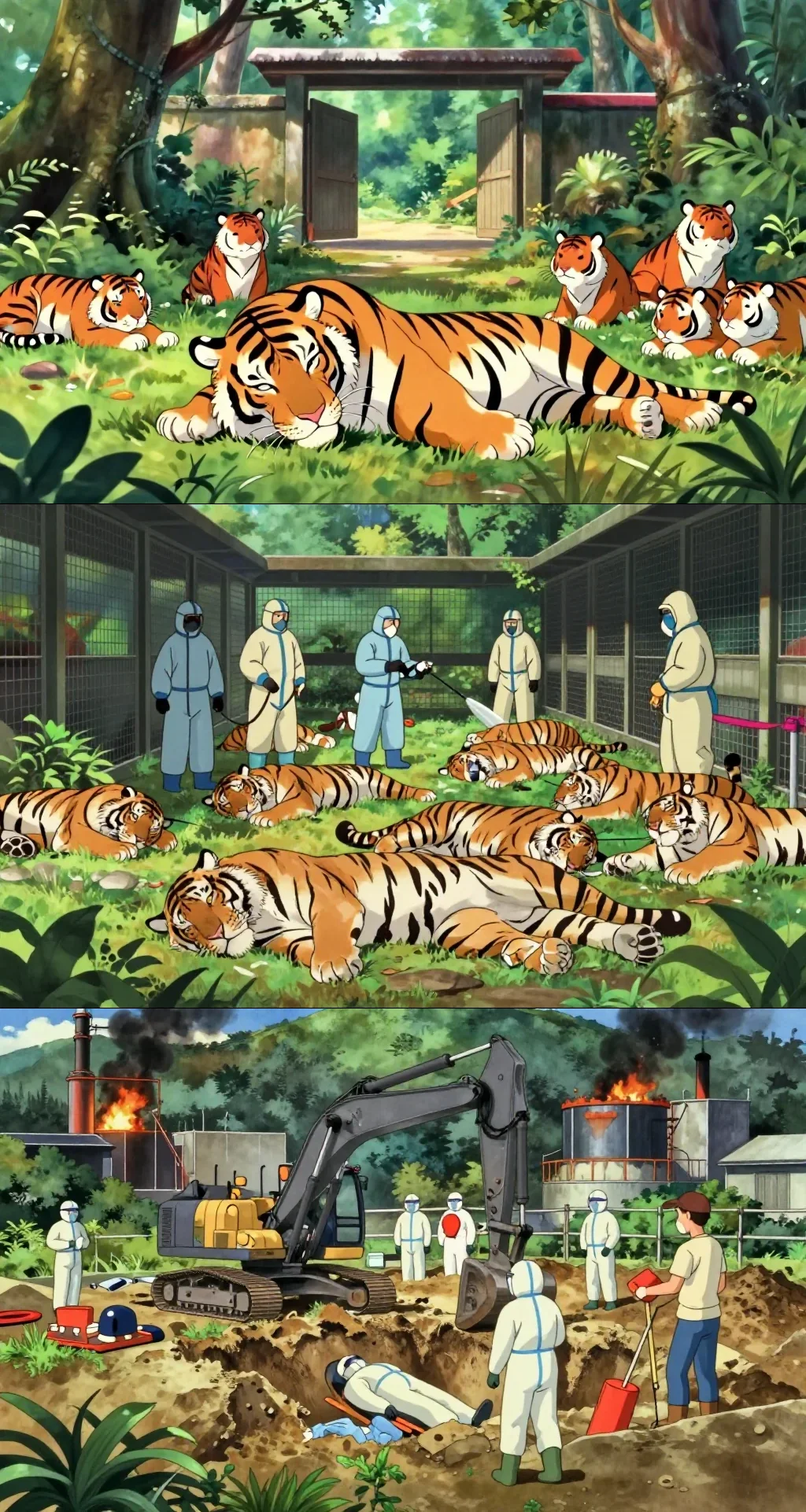 清邁爆發貓瘟!12天72隻老虎暴斃 傳屍體燒不完緊急掩埋 - 自由時報