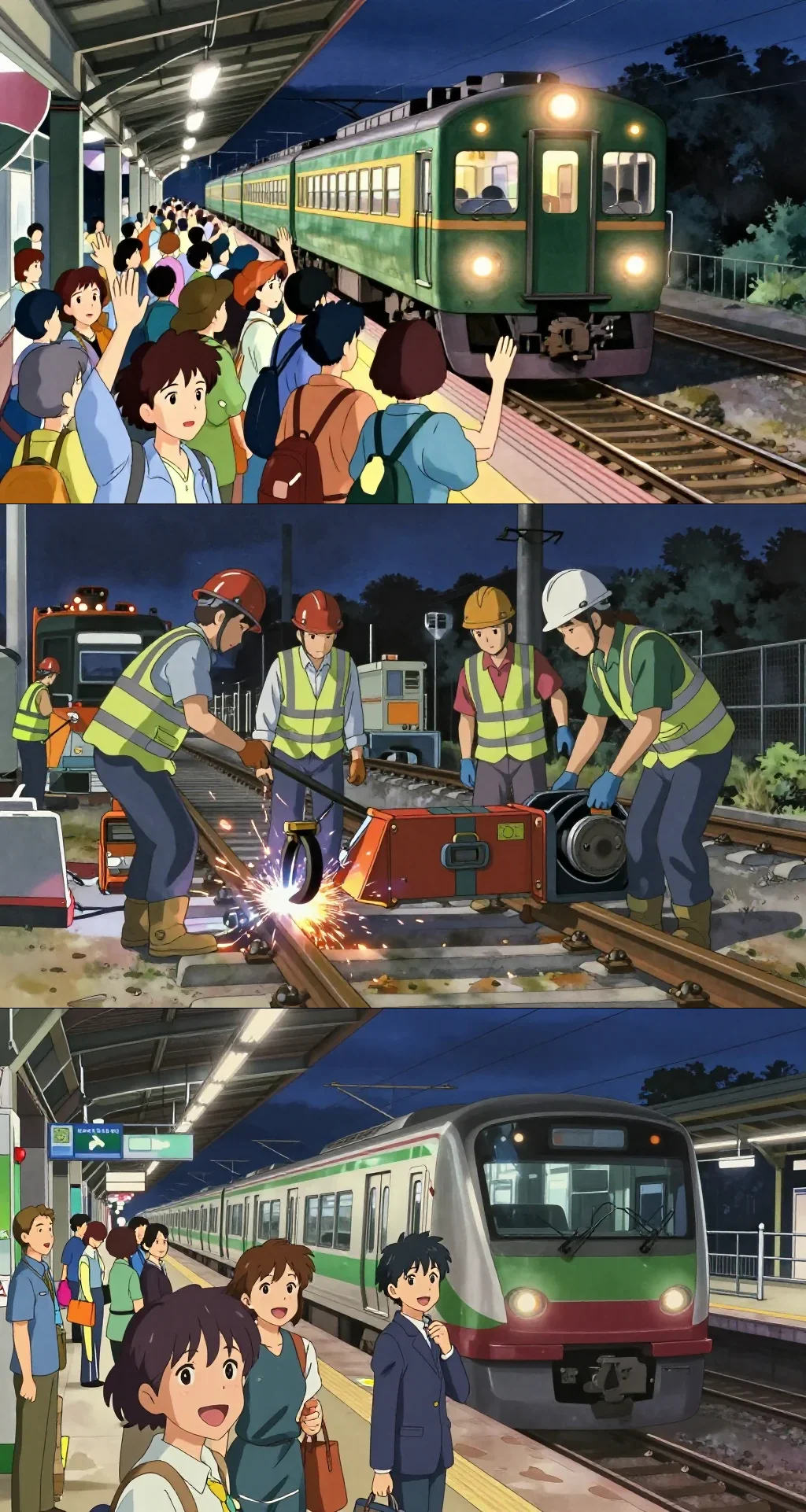 圖多|萬人擠爆台南車站!百年地上鐵道「最後一夜」 末班自強號3聲鳴笛感性告別 - Yahoo新聞
